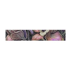 Flowers Iris Plant Premium Plush Fleece Scarf (Mini)