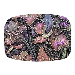 Flowers Iris Plant Mini Square Pill Box