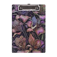 Flowers Iris Plant A5 Acrylic Clipboard