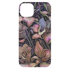 Flowers Iris Plant iPhone 14 Plus Black UV Print Case