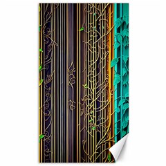 Wisteria Vine Garden Flowers Canvas 40  x 72 