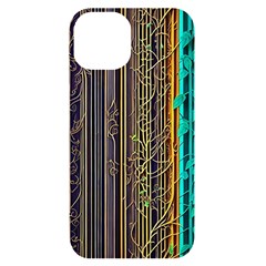 Wisteria Vine Garden Flowers iPhone 14 Black UV Print Case