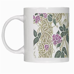 Vine Vineyard Plants Nature White Mug by uniart180623