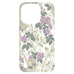 Vine Vineyard Plants Nature Iphone 14 Pro Black Uv Print Case by uniart180623