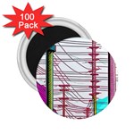 Poles Wires 2.25  Magnets (100 pack)  Front