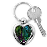 Spectral Forest Nature Key Chain (Heart) Front