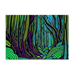 Spectral Forest Nature Sticker A4 (10 Pack)