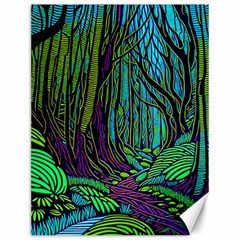 Spectral Forest Nature Canvas 12  X 16  by uniart180623