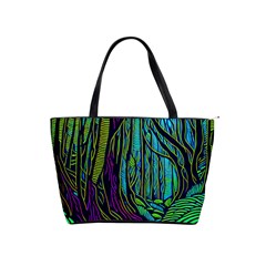 Spectral Forest Nature Classic Shoulder Handbag by uniart180623