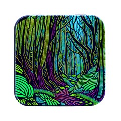 Spectral Forest Nature Square Metal Box (black)