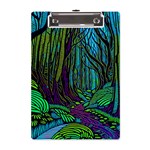 Spectral Forest Nature A5 Acrylic Clipboard Front