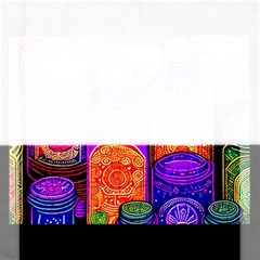 Bottles Colorful Rectangular Jigsaw Puzzl by uniart180623