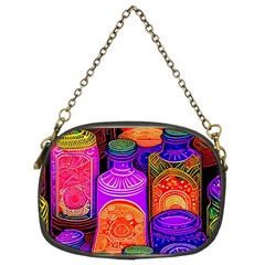 Bottles Colorful Chain Purse (two Sides) by uniart180623