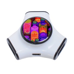 Bottles Colorful 3-port Usb Hub by uniart180623