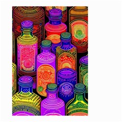 Bottles Colorful Small Garden Flag (two Sides) by uniart180623