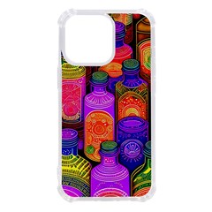 Bottles Colorful Iphone 13 Pro Tpu Uv Print Case