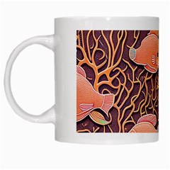 Tropical Fish White Mug