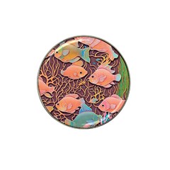 Tropical Fish Hat Clip Ball Marker (10 Pack) by uniart180623