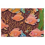 Tropical Fish Banner and Sign 6  x 4  Front