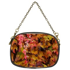 Red And Yellow Ivy  Chain Purse (one Side) by okhismakingart