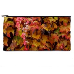 Red and Yellow Ivy  Pencil Case