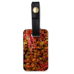 Red and Yellow Ivy  Luggage Tag (one side)