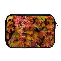 Red And Yellow Ivy  Apple Macbook Pro 17  Zipper Case by okhismakingart