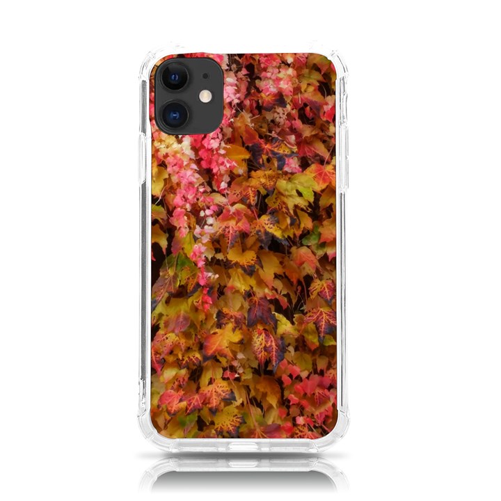 Red and Yellow Ivy  iPhone 11 TPU UV Print Case