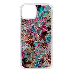 Pink Petals Blend Iphone 14 Tpu Uv Print Case