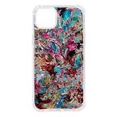 Pink Petals Blend Iphone 14 Plus Tpu Uv Print Case