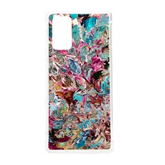 Pink Petals Blend Samsung Galaxy Note 20 Tpu Uv Case by kaleidomarblingart