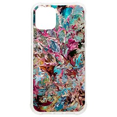 Pink Petals Blend Iphone 12/12 Pro Tpu Uv Print Case by kaleidomarblingart