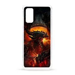 Dragon Art Fire Digital Fantasy Samsung Galaxy S20 6 2 Inch Tpu Uv Case by Bedest