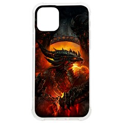 Dragon Art Fire Digital Fantasy Iphone 12/12 Pro Tpu Uv Print Case by Bedest