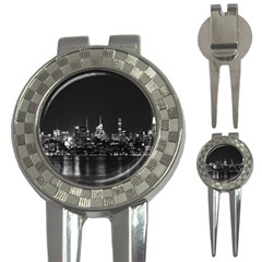 New York Skyline 3-in-1 Golf Divots by Bedest