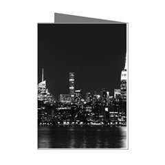 New York Skyline Mini Greeting Cards (pkg Of 8) by Bedest