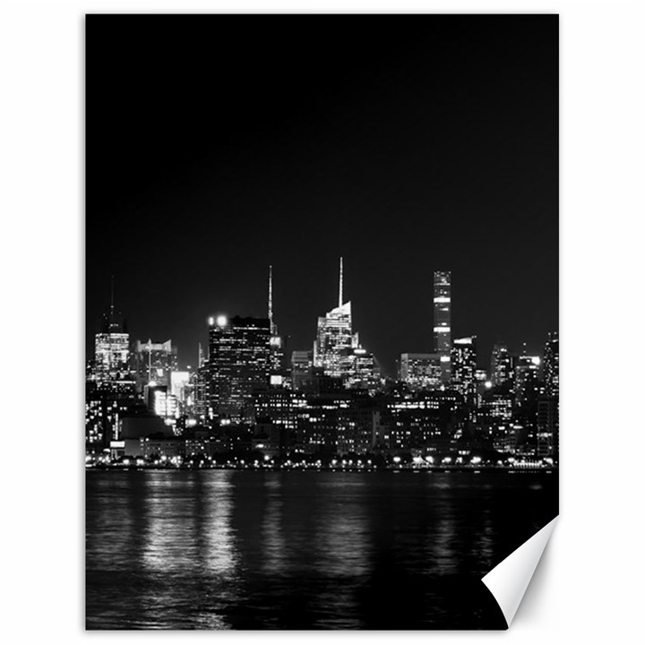 New York Skyline Canvas 18  x 24 