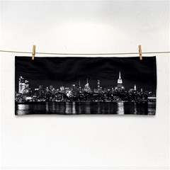 New York Skyline Hand Towel by Bedest