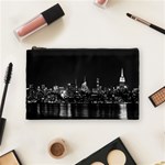 New York Skyline Cosmetic Bag (Medium) Front