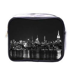 New York Skyline Mini Toiletries Bag (one Side) by Bedest