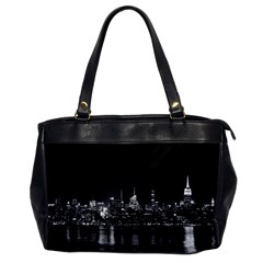 New York Skyline Oversize Office Handbag by Bedest