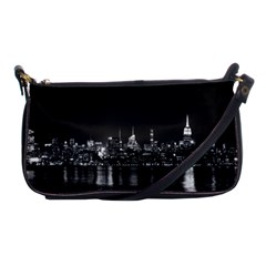 New York Skyline Shoulder Clutch Bag by Bedest