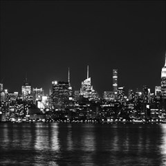 New York Skyline Play Mat (square) by Bedest