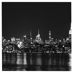 New York Skyline Wooden Puzzle Square by Bedest