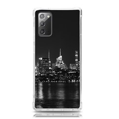 New York Skyline Samsung Galaxy Note 20 Tpu Uv Case by Bedest