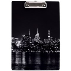 New York Skyline A4 Acrylic Clipboard by Bedest