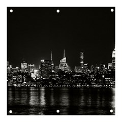 New York Skyline Banner And Sign 3  X 3  by Bedest