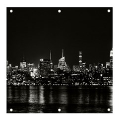 New York Skyline Banner And Sign 4  X 4  by Bedest