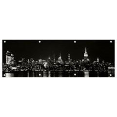 New York Skyline Banner And Sign 9  X 3  by Bedest