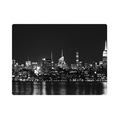 New York Skyline Premium Plush Fleece Blanket (mini) by Bedest